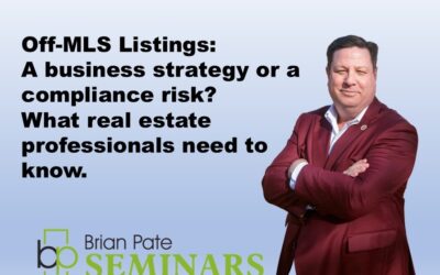 Off-MLS Listings: A Business Strategy or a Compliance Risk? What Real Estate Professionals Need to Know
